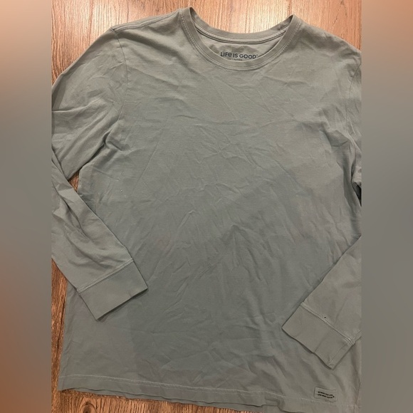 Life Is Good Other - LIFE IS GOOD Mens Long Sleeve Crusher Tee Shirt Large EUC
